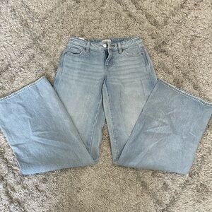 Pacsun Casey low rise Baggy jeans Light wash
